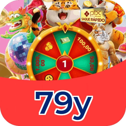 Interface do aplicativo 79y mostrando jogos disponíveis no iOS e Android